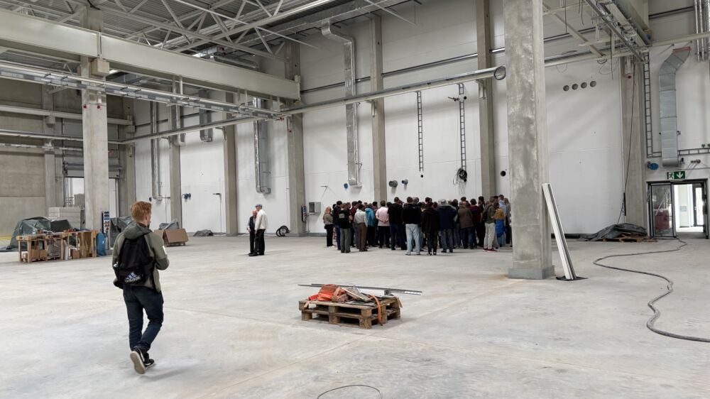 Die TUD Campus Classics machte im Industriepark Schwarze Pumpe (ISP) Halt. Angeschaut wurde der neue Forschungscampus CircEcon.
