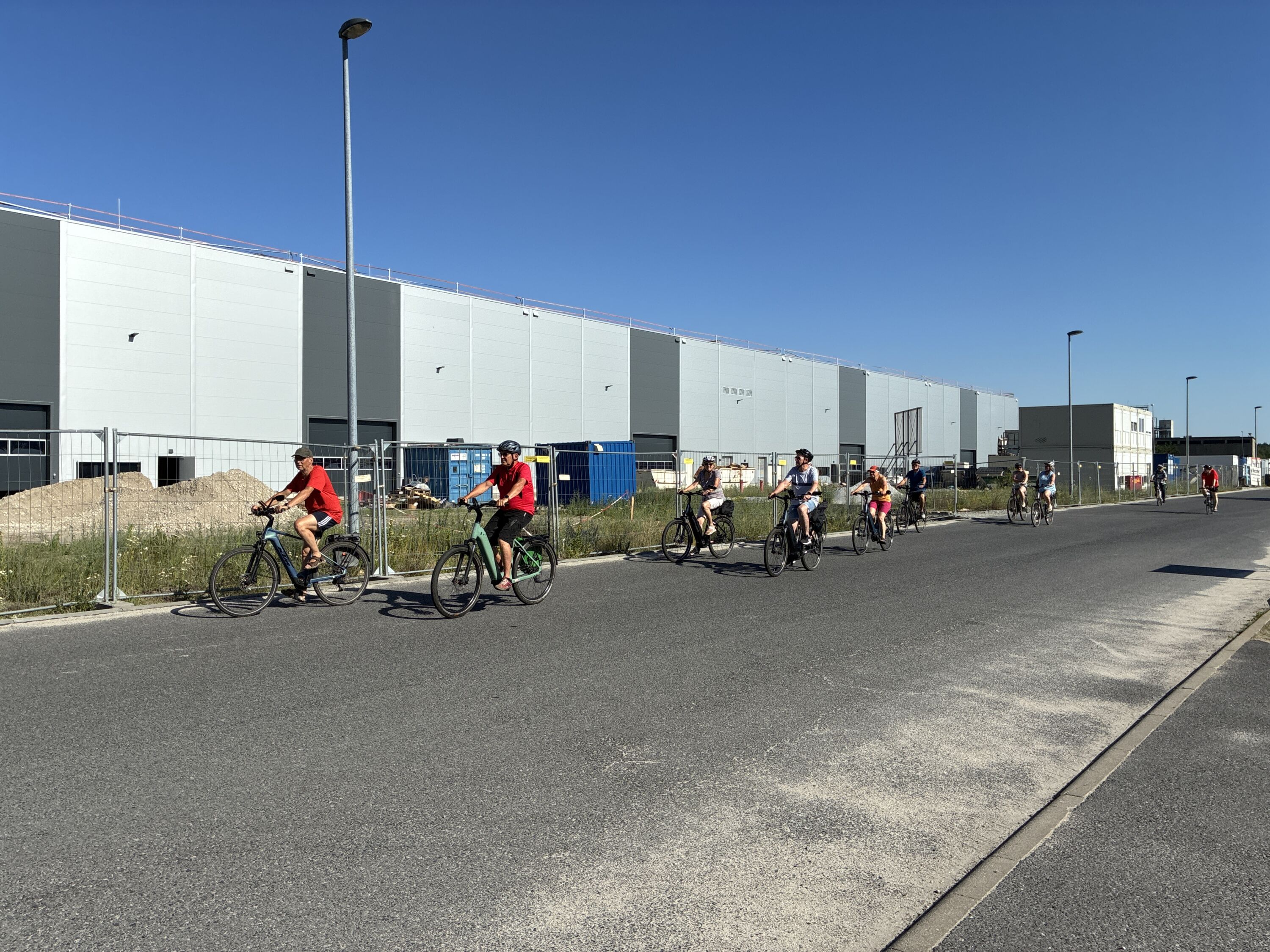 STADTRADELN Spremberg 2026, Abschlusstour durch den Industriepark Schwarze Pumpe am 26.06.2026.