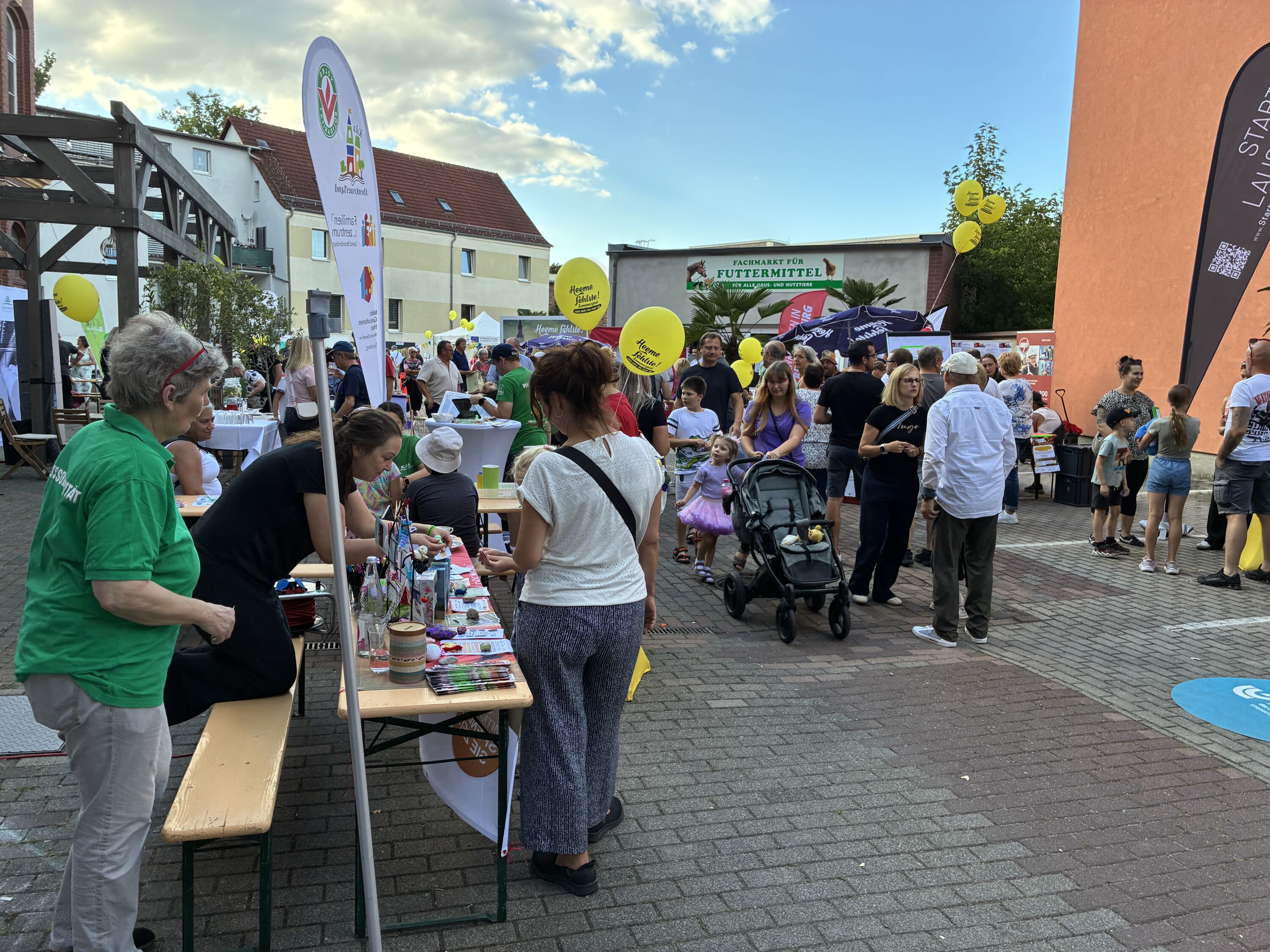 Heeme fehlste Sommerfest 2026 im Hof der historischen Post in Spremberg.