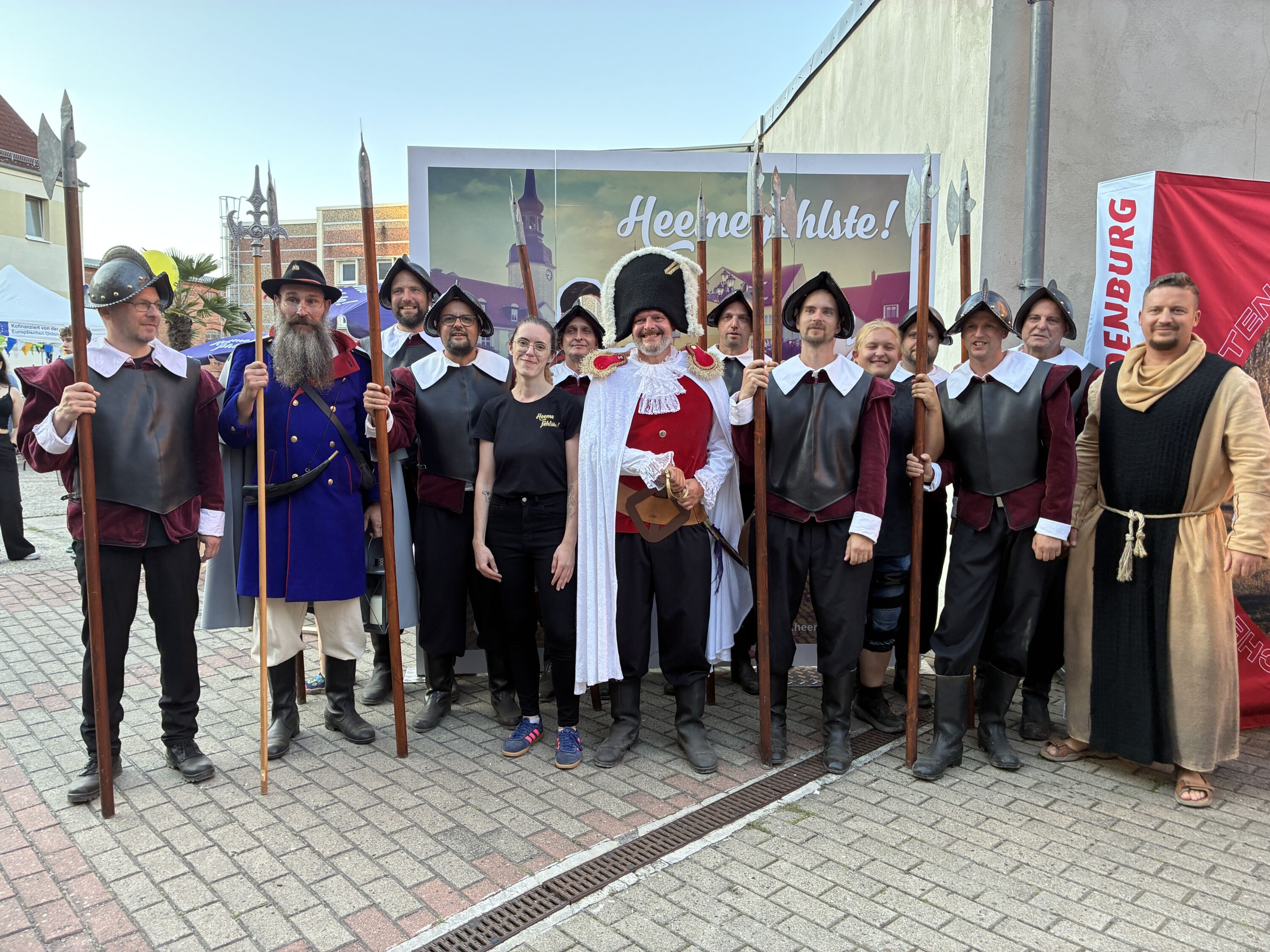 Heeme fehlste Sommerfest 2026 im Hof der historischen Post in Spremberg.