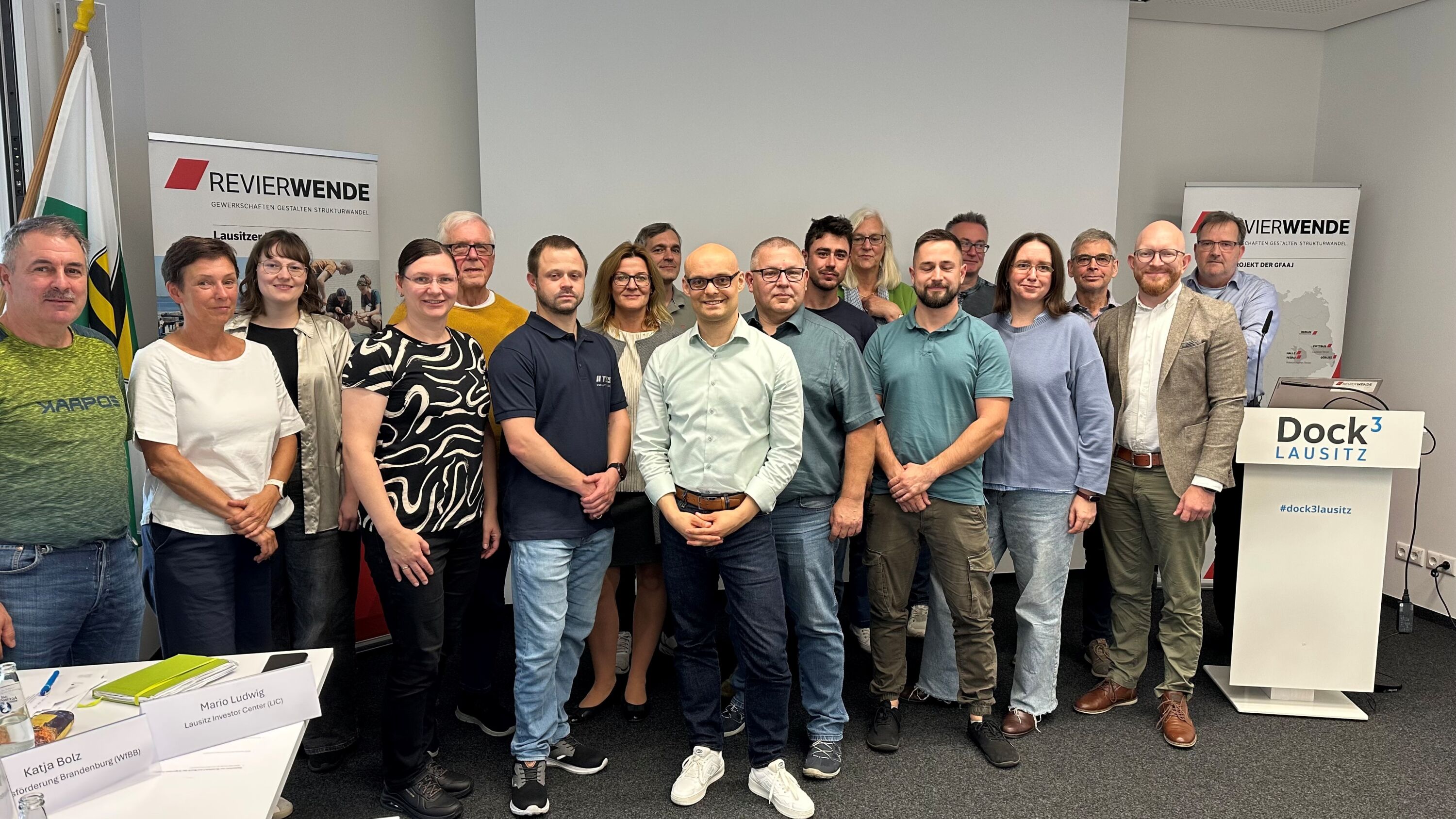 Revierwende Netzwerktreffen im Dock3 Lausitz.